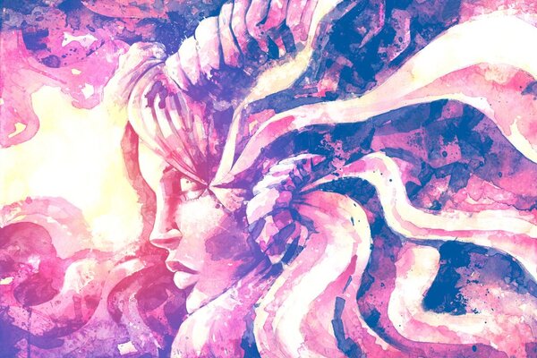 Tapeta kobieta w wersji fantasy