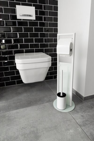 Stojak na papier i szczotkę do WC RAVINA, 70 cm