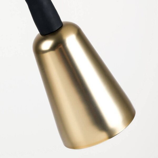 ORION Lampa stołowa Dotty, możliwość ściemniania, mosiężny / złoty, salon / jadalnia, metal, nowoczesny