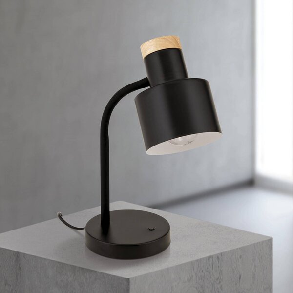 ORION Lampa stołowa Gili, czarny, salon / jadalnia, metal, nowoczesny