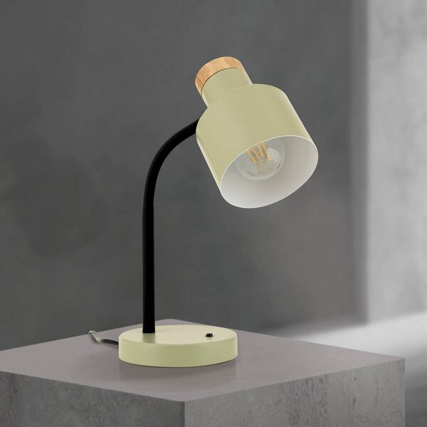 ORION Lampa stołowa Gili, zielony, salon / jadalnia, metal, nowoczesny