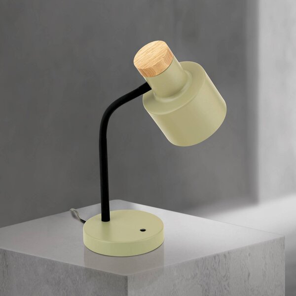 ORION Lampa stołowa Gili, zielony, salon / jadalnia, metal, nowoczesny