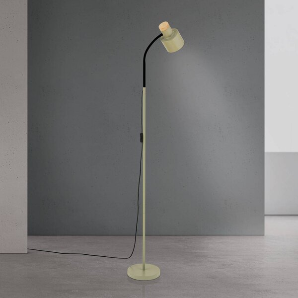 ORION Lampa stojąca Gili, zielony, salon / jadalnia, metal, nowoczesny