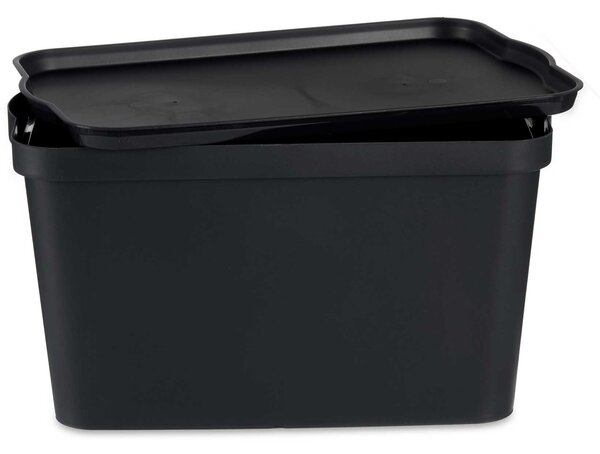 Pojemnik z pokrywą zamykany COMPACT, 24 l
