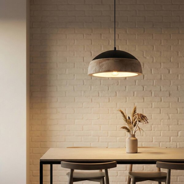 Lampa wisząca Leivar Lucande, możliwość ściemniania, jasne drewno, salon / jadalnia, drewno, nowoczesny