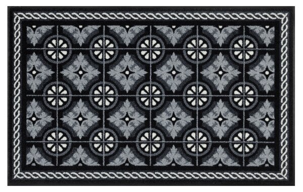 Chodnik Shallow (black) 75 x 120 cm