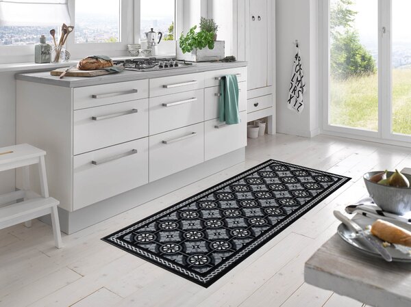 Chodnik Shallow (black) 75 x 120 cm