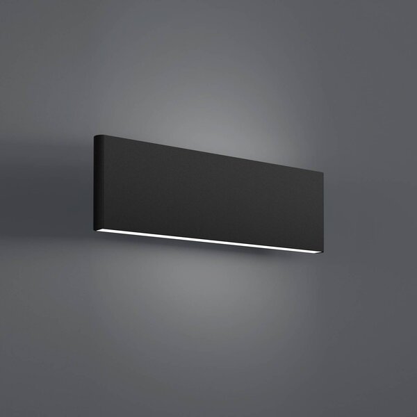 Stars of Light Kinkiet LED Climene, czarny, salon / jadalnia, aluminium, nowoczesny