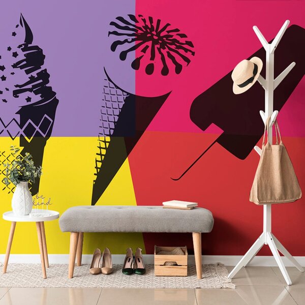 Tapeta letni pop art
