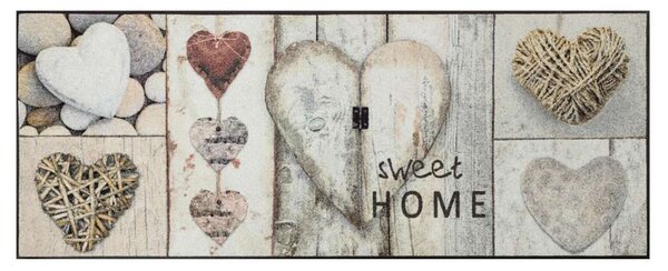 Chodnik Hearts Grey 75 x 190 cm