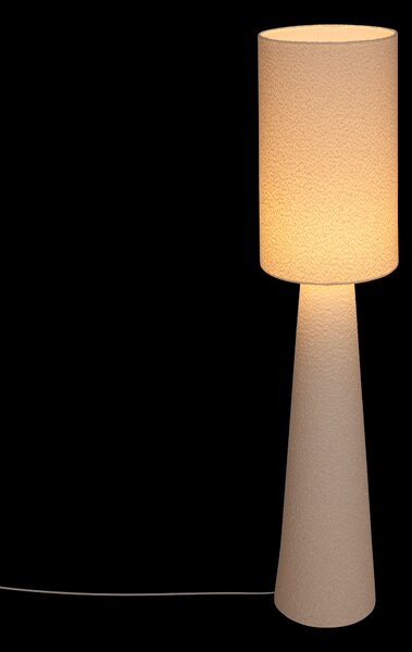 Lampa podłogowa BOUCLE, Ø 28 x 124 cm, biała
