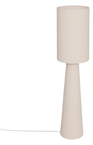 Lampa podłogowa BOUCLE, Ø 28 x 124 cm, biała