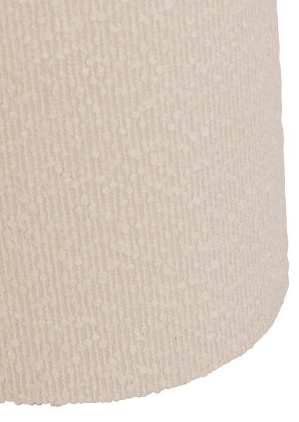Lampa podłogowa BOUCLE, Ø 28 x 124 cm, biała