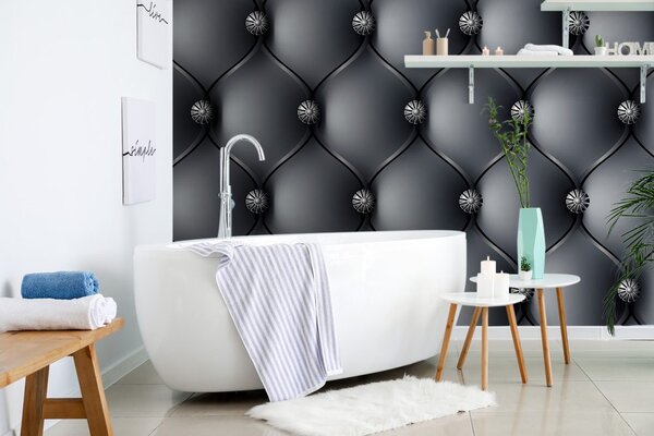 Tapeta czarne eleganckie wzory