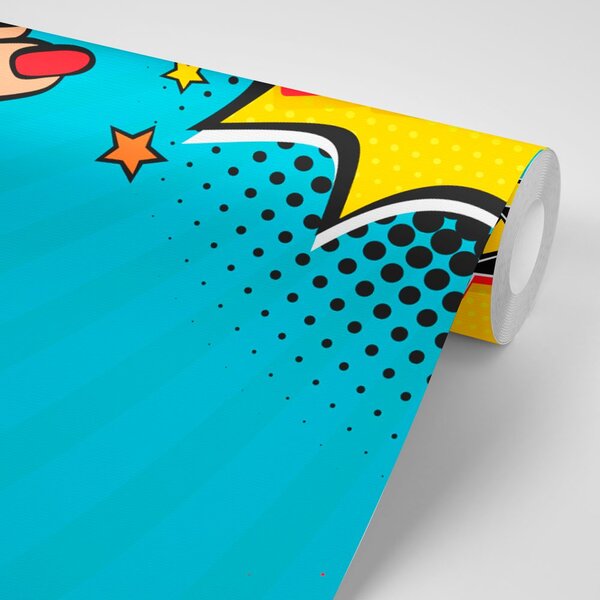 Tapeta w pop art motywie - BANG!