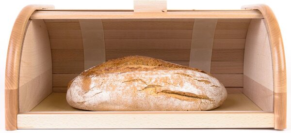 Drewniany chlebak, pojemnik na pieczywo, 40x28x18cm, ZELLER