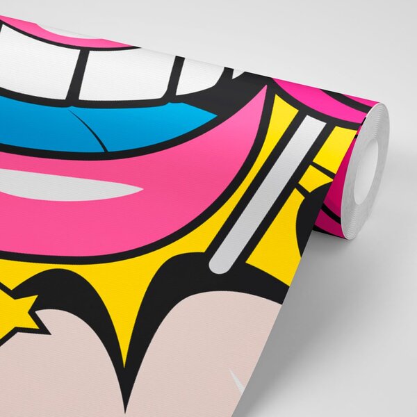 Tapeta słodki pop art lizak