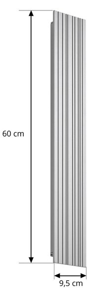 Kinkiet zewnętrzny LED Melira Lucande, aluminiowy / szary / cynkowy, aluminium, nowoczesny