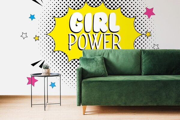 Tapeta pop art - GIRL POWER!