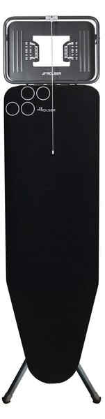 Deska do prasowania 120x38 cm K-Tres Black Tube – Rolser