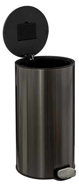 Wąski kosz na śmieci do kuchni DELTA, ciche domykanie, 30 l