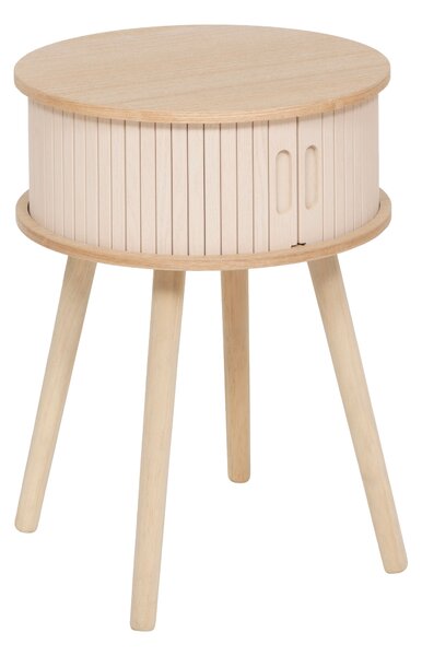 Szafka nocna NYSOS z 2 drzwiczkami, Ø 40 cm