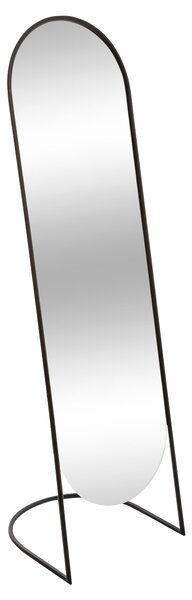 Duże lustro stojące w metalowej ramie JEF, 39,5 x 136 cm