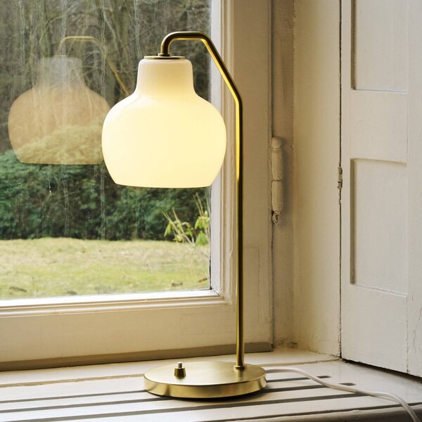 Louis Poulsen Lampa stołowa VL Ring Crown, mosiężny / złoty, salon / jadalnia, mosiądz, nowoczesny