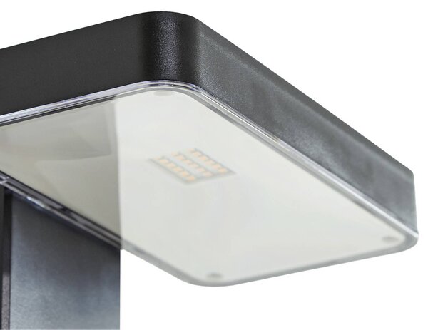 Lampa zewnętrzna z czujnikiem ruchu Tarlson PRIOS, czarny, tworzywo sztuczne, nowoczesny