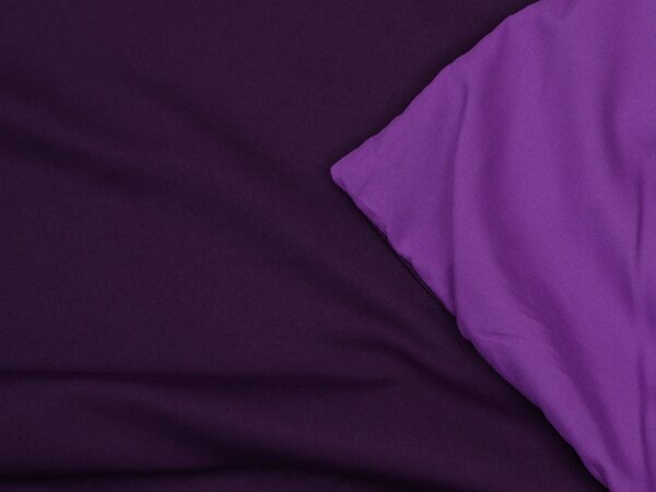 Bawełniana pościel VIOLETTA fioletowa Rozmiar pościeli: 70 x 90 cm | 140 x 200 cm