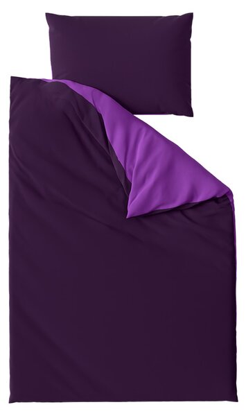 Bawełniana pościel VIOLETTA fioletowa Rozmiar pościeli: 70 x 90 cm | 140 x 200 cm
