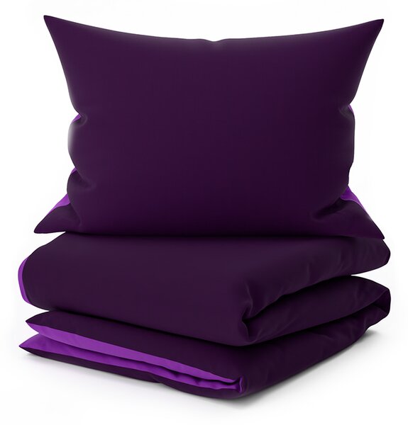 Bawełniana pościel VIOLETTA fioletowa Rozmiar pościeli: 70 x 90 cm | 140 x 200 cm