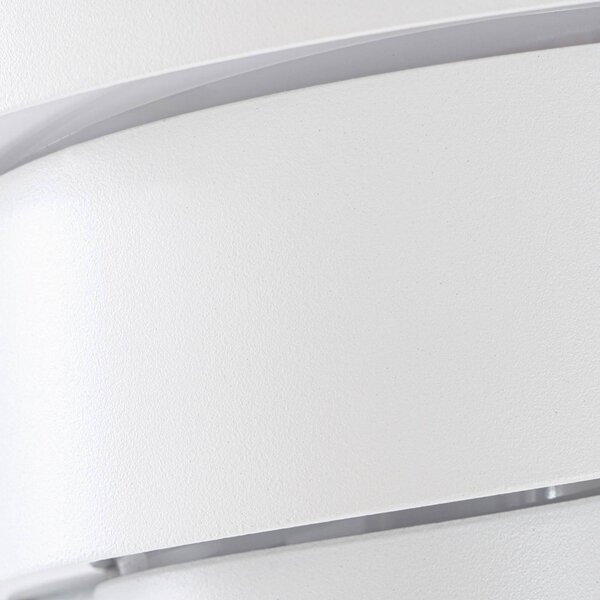 Kinkiet zewnętrzny LED Valir Lindby, biały / opal, aluminium, design