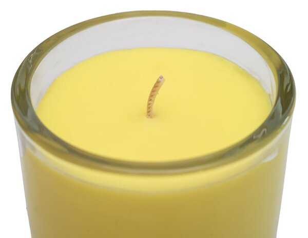 Świeca w szkle MINNESOTA POPCORN YELLOW 9 cm żółta