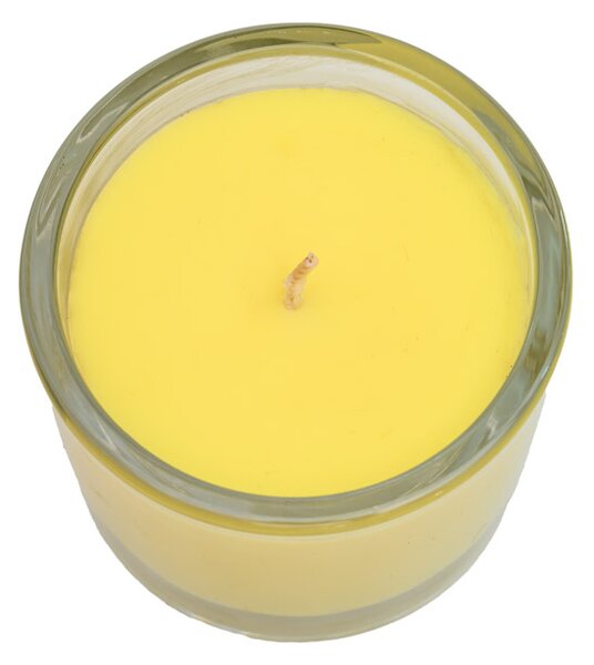 Świeca w szkle MINNESOTA POPCORN YELLOW 9 cm żółta