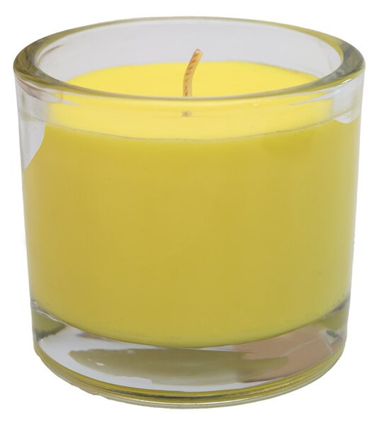 Świeca w szkle MINNESOTA POPCORN YELLOW 9 cm żółta