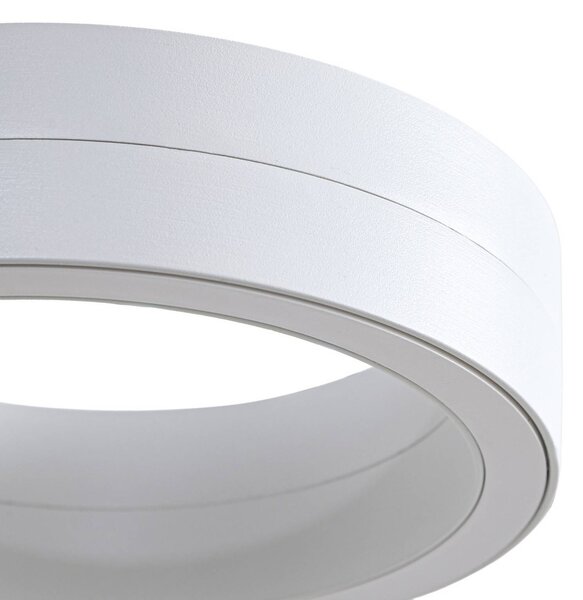 Kinkiet zewnętrzny LED Selviro Lindby, biały / opal, aluminium, nowoczesny