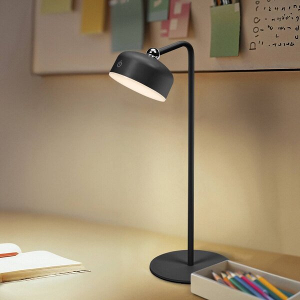 OSRAM Lampka z klipsem DECOR HELPER GADGET, możliwość ściemniania, czarny, sypialnia, tworzywo sztuczne, nowoczesny