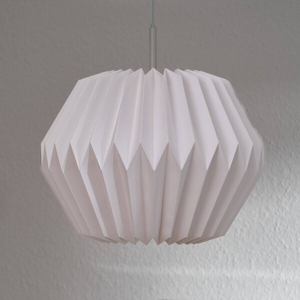 OSRAM Lampa wisząca Decor Paper Gem, możliwość ściemniania, biały / opal, salon / jadalnia, papier / lunolit / lunopal