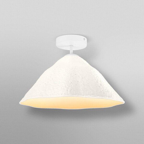 OSRAM Lampa sufitowa Decor Lotus Leaf, możliwość ściemniania, biały / opal, salon / jadalnia, papier / lunolit / lunopal