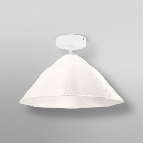OSRAM Lampa sufitowa Decor Lotus Leaf, możliwość ściemniania, biały / opal, salon / jadalnia, papier / lunolit / lunopal