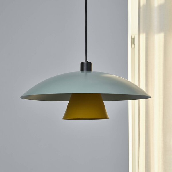 OSRAM Lampa wisząca Decor Flying Mushroom, możliwość ściemniania, zielony, kuchnia, metal, nowoczesny