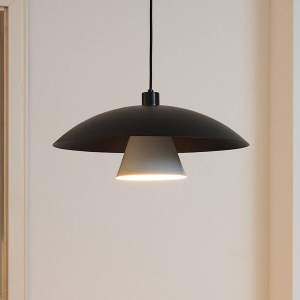 OSRAM Lampa wisząca Decor Flying Mushroom, możliwość ściemniania, czarny, kuchnia, metal, nowoczesny