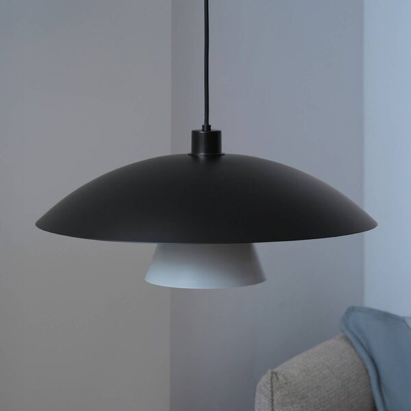 OSRAM Lampa wisząca Decor Flying Mushroom, możliwość ściemniania, czarny, kuchnia, metal, nowoczesny