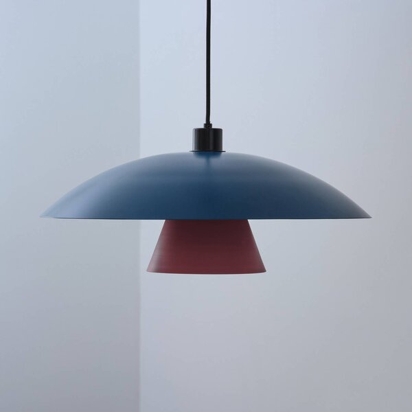 OSRAM Lampa wisząca Decor Flying Mushroom, możliwość ściemniania, niebieski, kuchnia, metal, nowoczesny