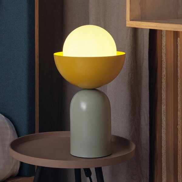 OSRAM Lampa stołowa Decor Bowl, zielony, salon / jadalnia, metal, nowoczesny