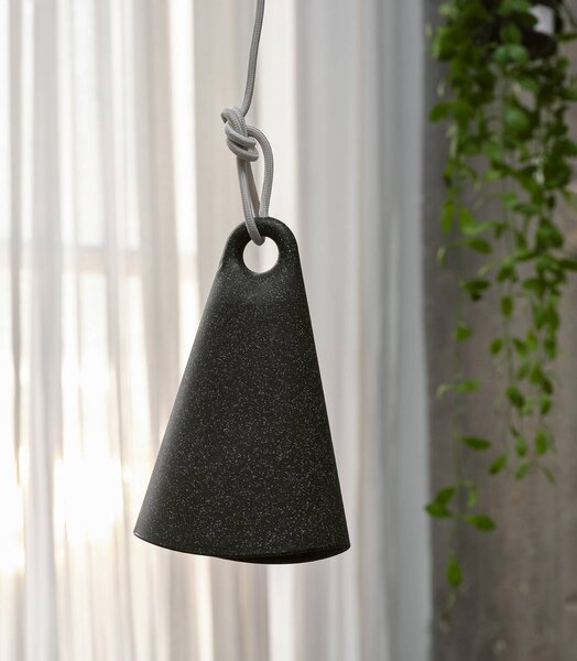 OSRAM Lampa wisząca Decor Bell, możliwość ściemniania, czarny, salon / jadalnia, metal, nowoczesny
