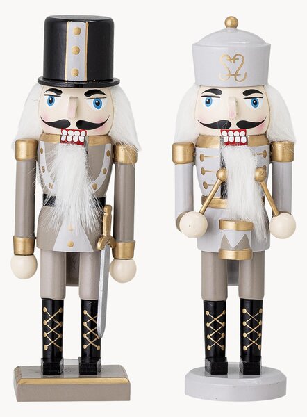 Komplet dekoracji świątecznych Nutcracker, 2 elem