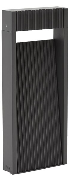 Zewnętrzna Lampa Lucande, Tavion, czarny, taras, aluminium, nowoczesny