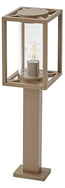 Zewnętrzna Lampa Lucande, Ferda, ściemnialny, brąz rdzawy, taras, aluminium, nowoczesny
